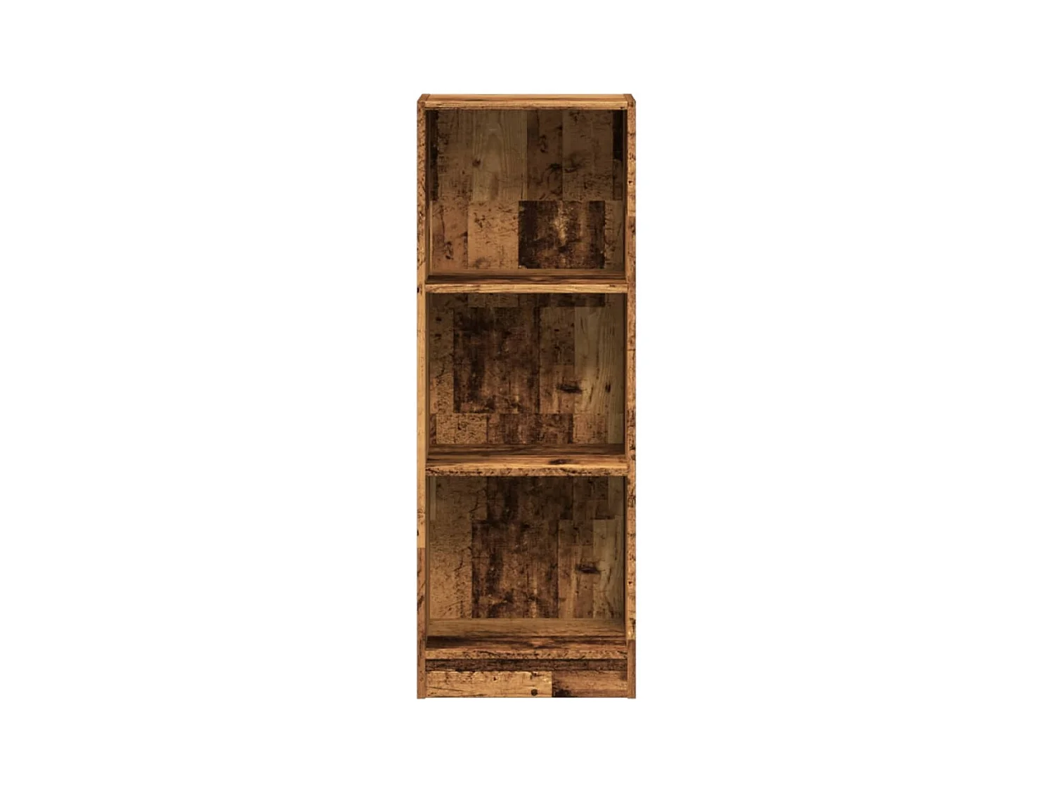 Bibliothèque | Etagère de rangement | Meuble de rangement vieux bois 40x24x109 cm bois d'ingénierie