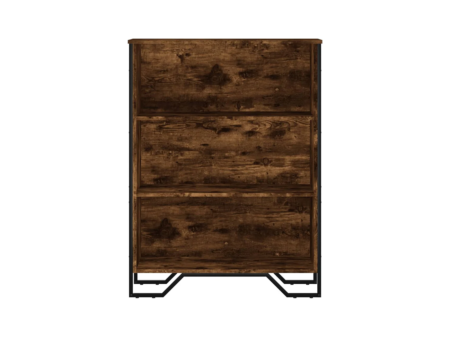 Libreria | Scaffale | Mobile di stoccaggio Rovere Fumo 80x31x106 cm in Legno Multistrato