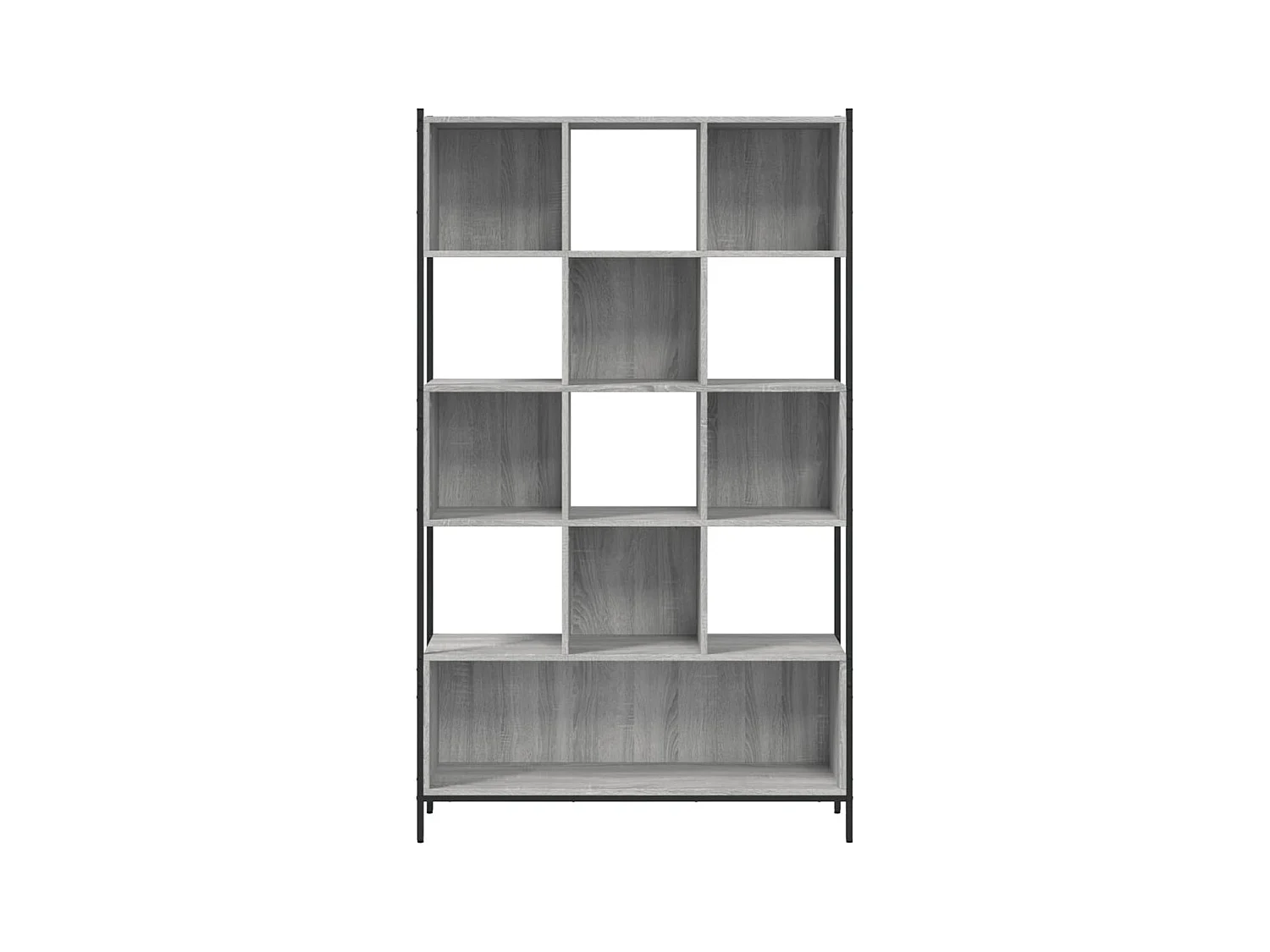 Bibliothèque | Etagère de rangement | Meuble de rangement sonoma gris 102x28x172 cm bois d'ingénierie