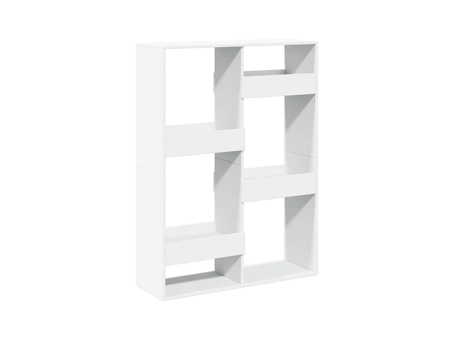 Bibliothèque | Etagère de rangement | Meuble de rangement blanc 100x33x135 cm bois d'ingénierie