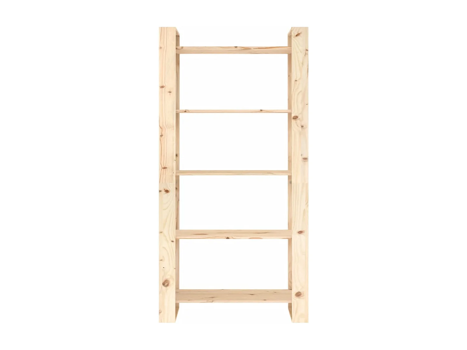 Libreria | Scaffale | Mobile di stoccaggio Divisorio 80x35x160 cm in Legno Massello di Pino