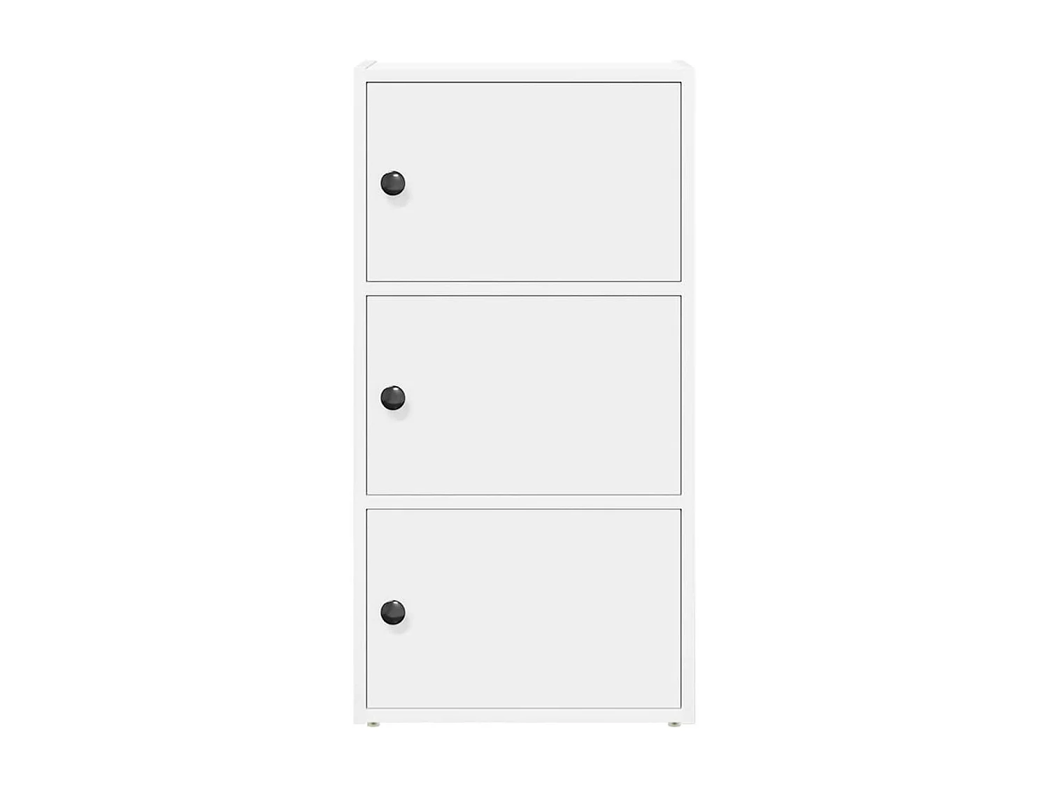 Bibliothèque | Etagère de rangement | Meuble de rangement blanc 40x24x77 cm bois d'ingénierie