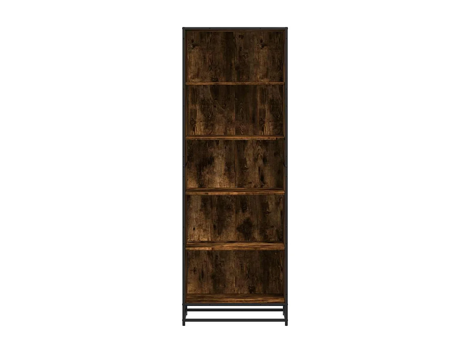Libreria | Scaffale | Mobile di stoccaggio Rovere Fumo 60x35x170,5 cm in Truciolato