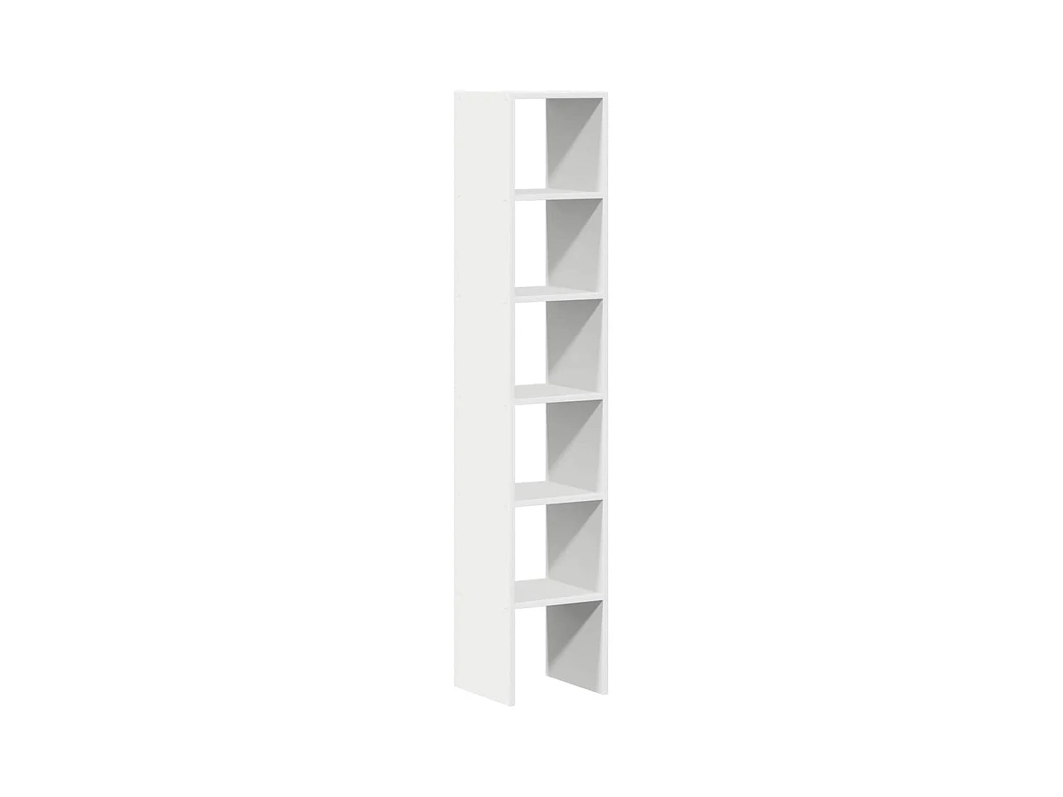 Bibliothèques | Etagère de rangement | Meuble de rangement 2 pcs empilable blanc 30x30x80 cm bois ingénierie