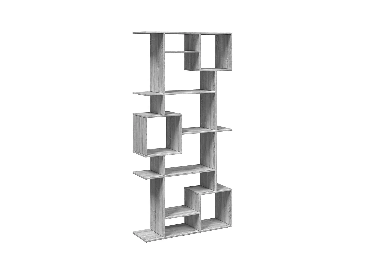 Bibliothèque | Etagère de rangement | Meuble de rangement sonoma gris 92x29x188 cm bois d'ingénierie