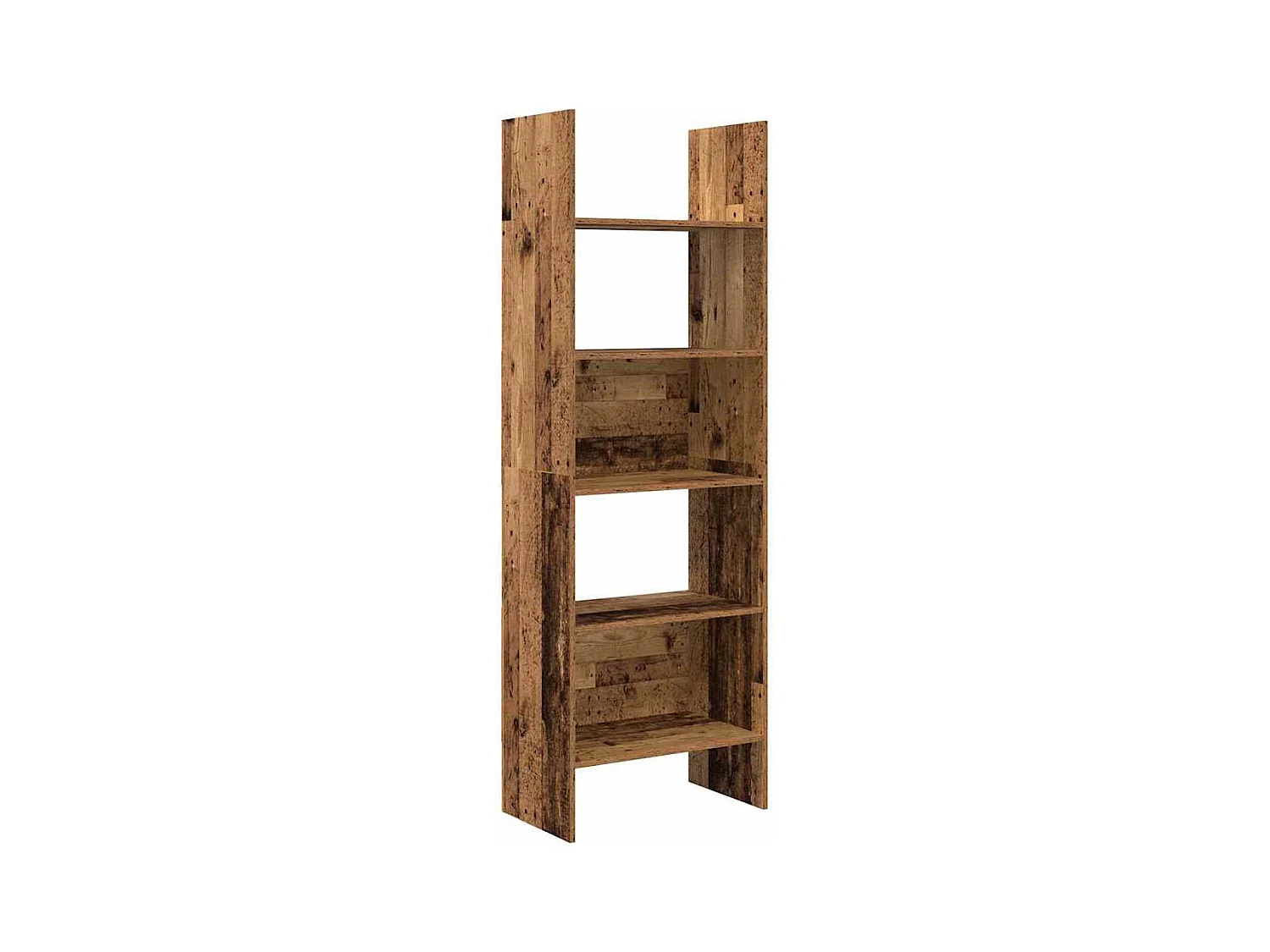 Bibliothèque | Etagère de rangement | Meuble de rangement Bois ancien 60 x 35 x 180 cm Bois d'ingénierie