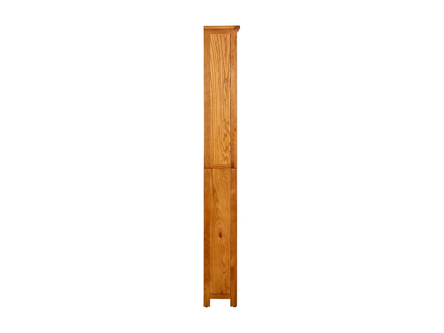 Bibliothèque | Etagère de rangement | Meuble de rangement à 6 étagères 80x22,5x180 cm Bois de chêne massif