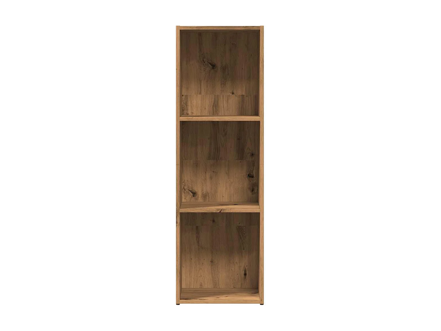 Libreria | Scaffale | Mobile di stoccaggio Rovere Artigianale 36x30x114 cm in Legno Multistrato