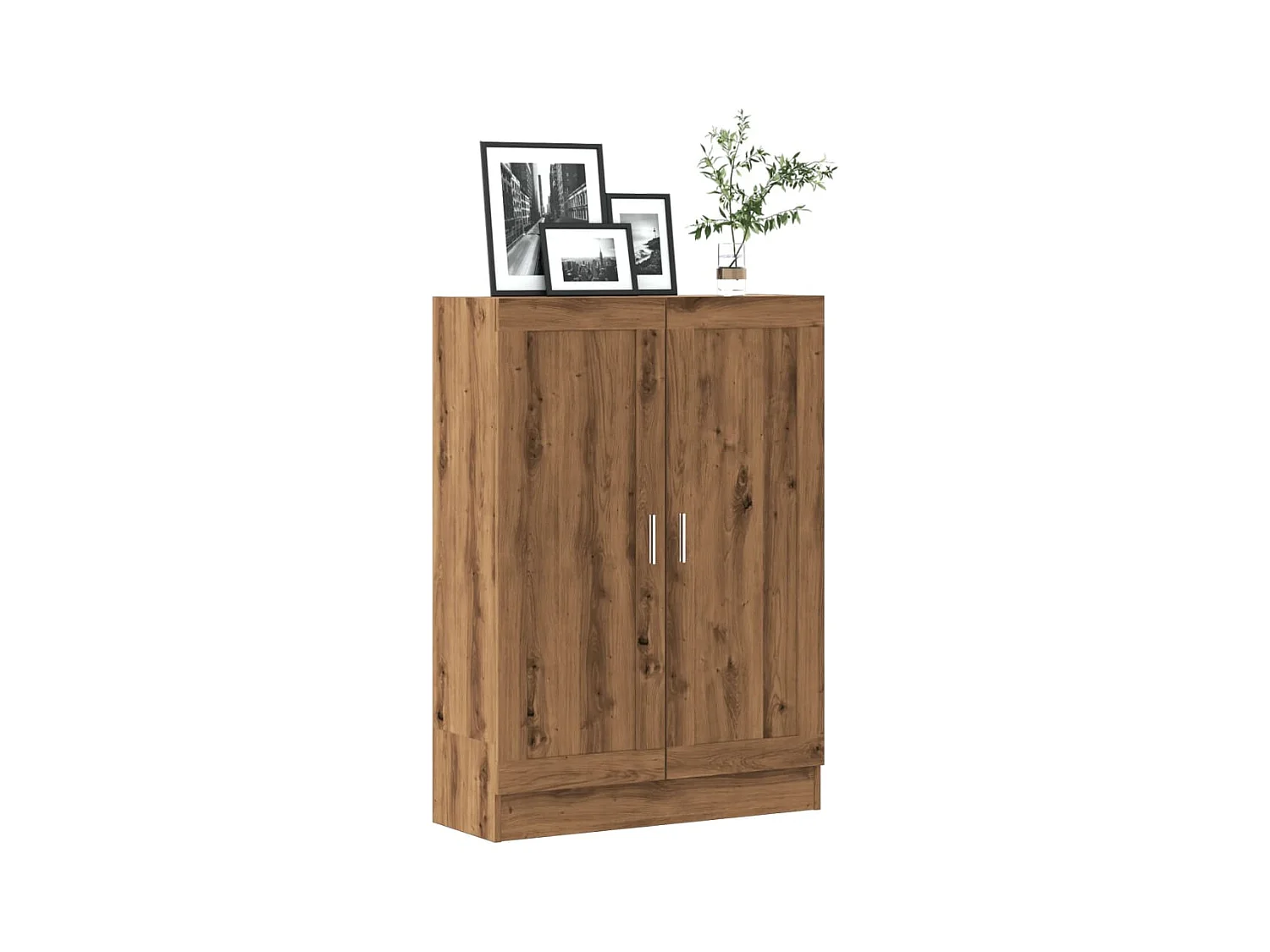 Libreria | Scaffale | Mobile di stoccaggio Rovere Artigianale 82,5x30,5x115 cm in Truciolato