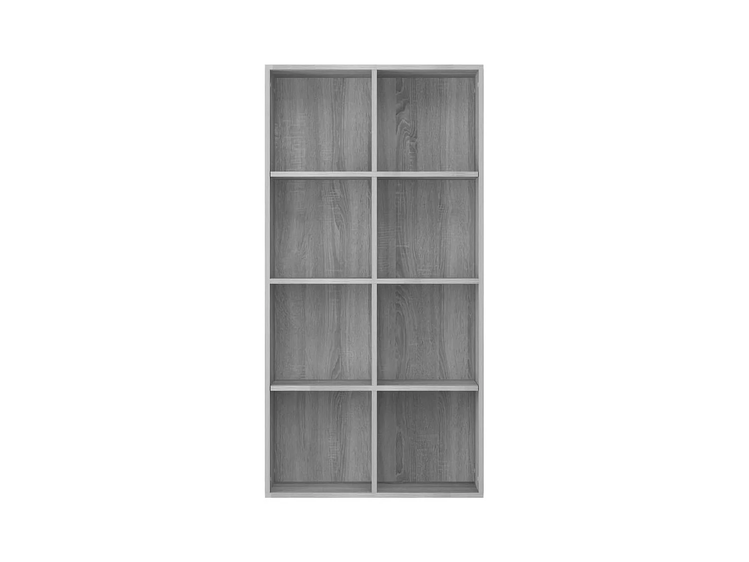 Bibliothèque | Etagère de rangement | Meuble de rangementt Sonoma gris 66x30x130 cm Bois d'ingénierie