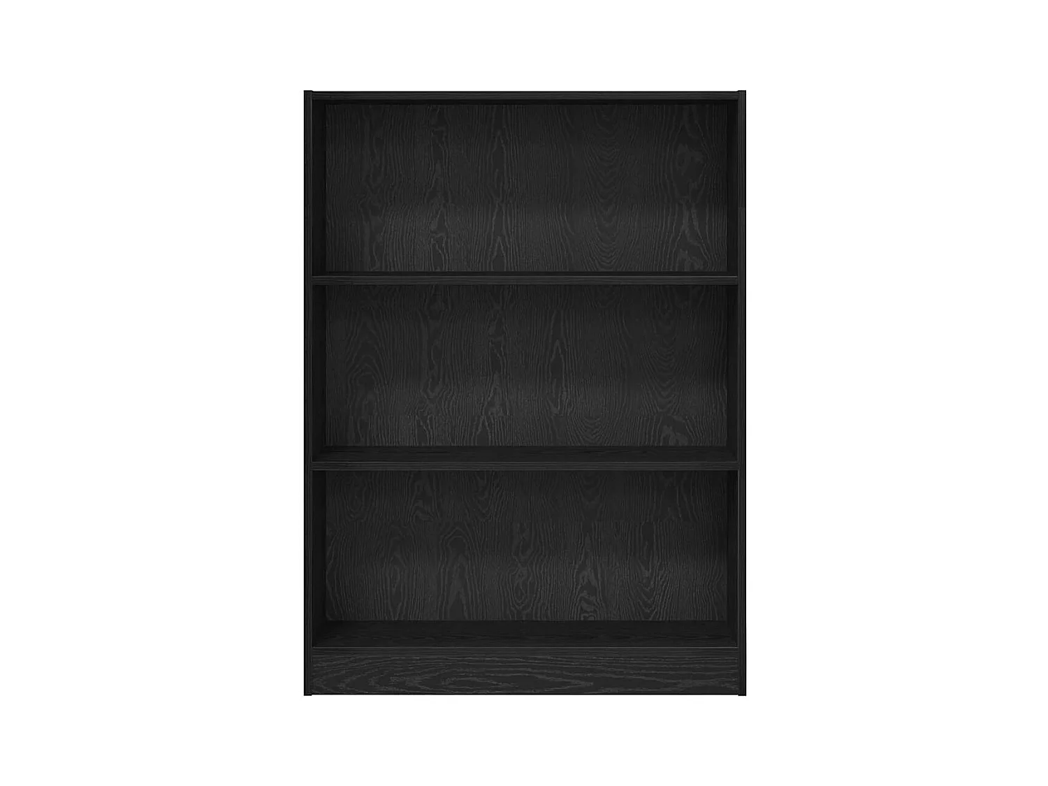 Bibliothèque | Etagère de rangement | Meuble de rangement Chêne noir 80 x 24 x 109 cm Panneau de particules