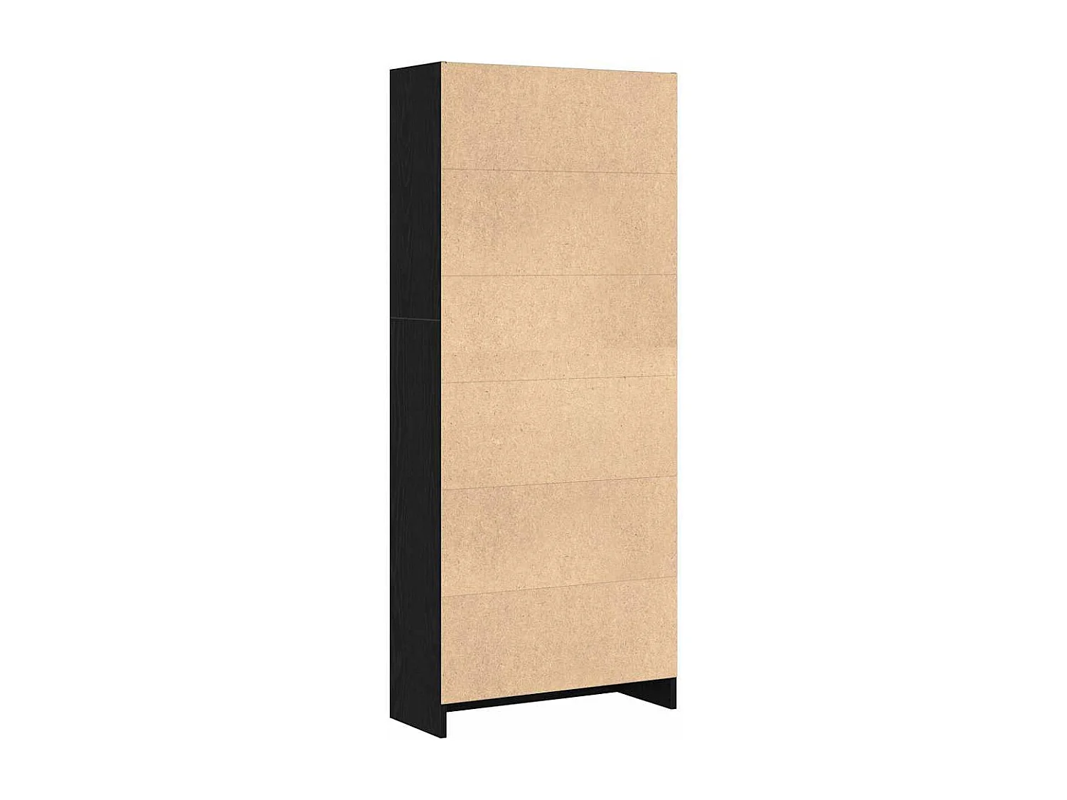 Bibliothèque | Etagère de rangement | Meuble de rangement en chêne noir - 60 x 24 x 143 cm - En bois reconstitué