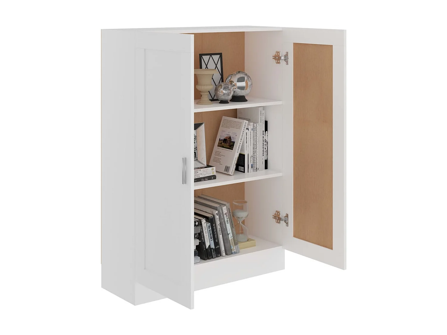 Bibliothèque | Etagère de rangement | Meuble de rangement Blanc 82,5x30,5x115 cm Bois d'ingénierie
