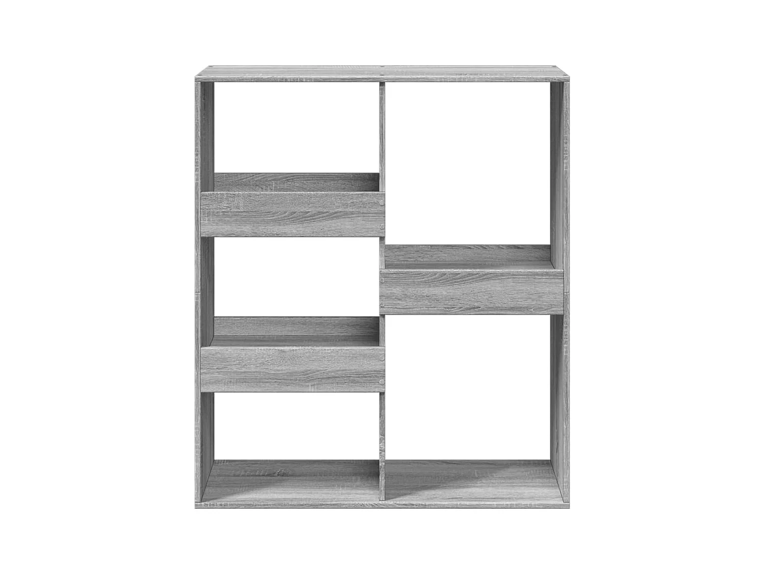 Bibliothèque | Etagère de rangement | Meuble de rangement sonoma gris 100x33x115 cm
