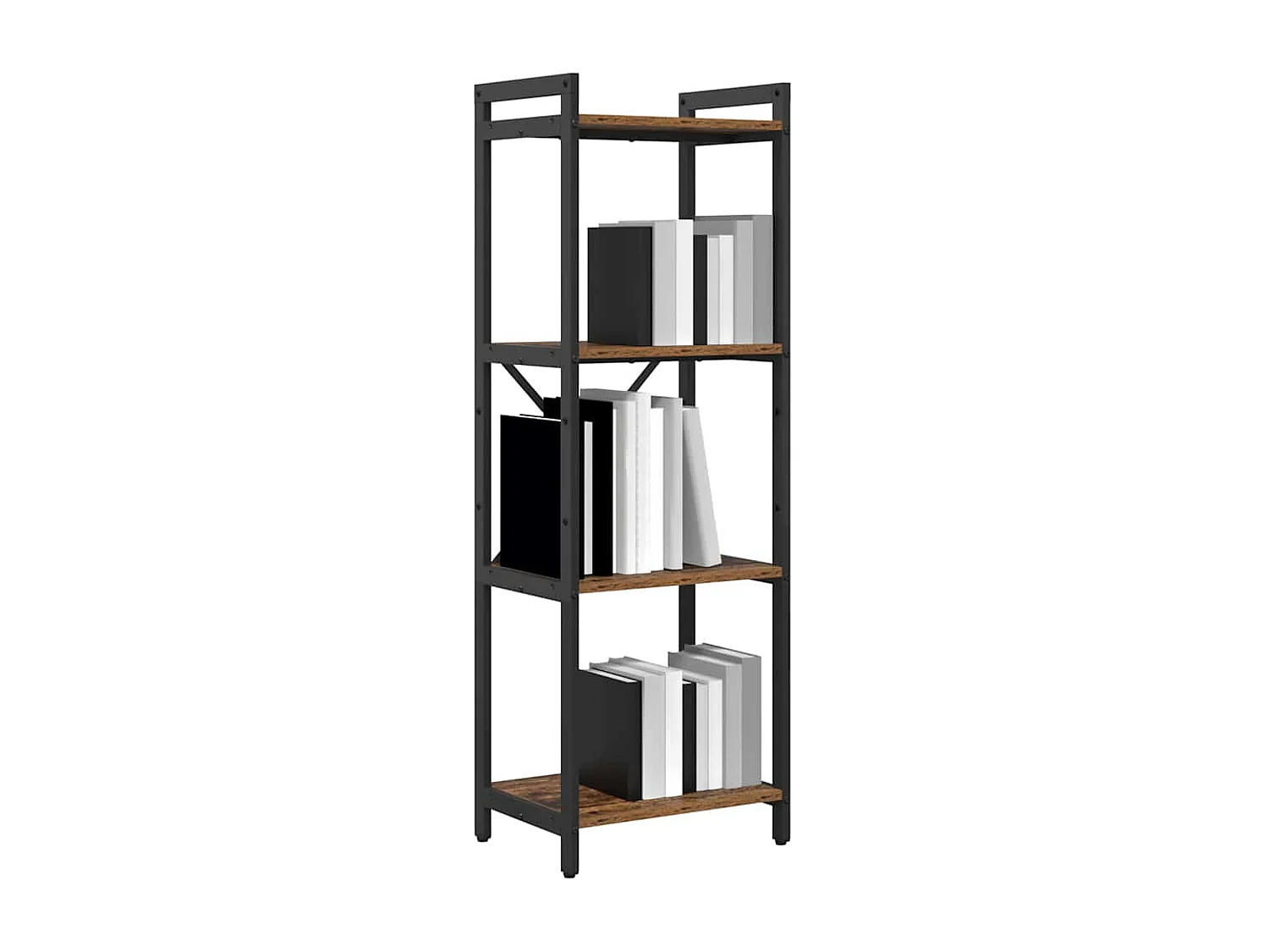Libreria | Scaffale | Mobile di stoccaggio Legno vecchio 40 x 30 x 118 cm Legno Massello