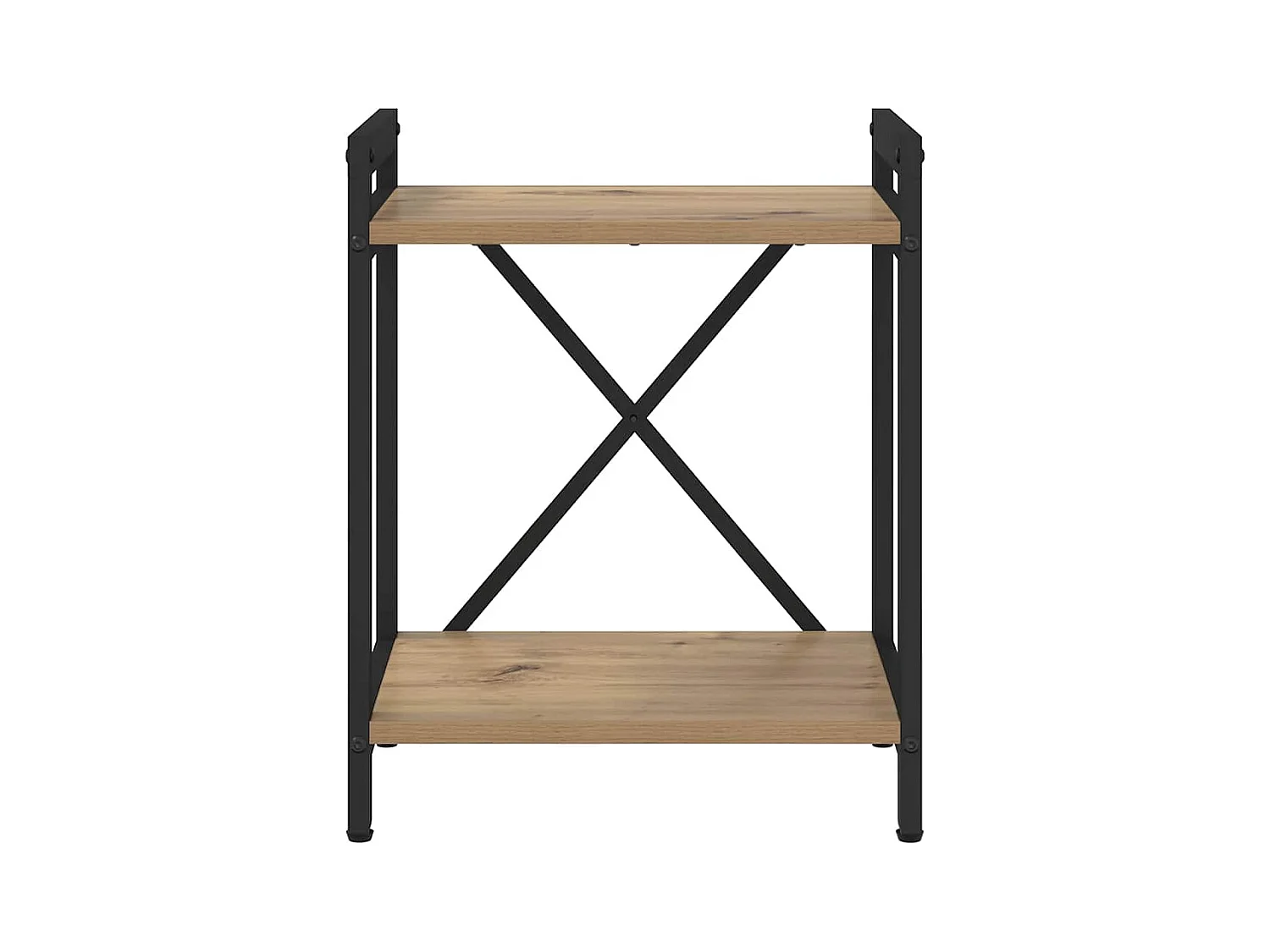 Bibliothèque | Etagère de rangement | Meuble de rangement chêne artisanal 40 x 30 x 48.5 cm