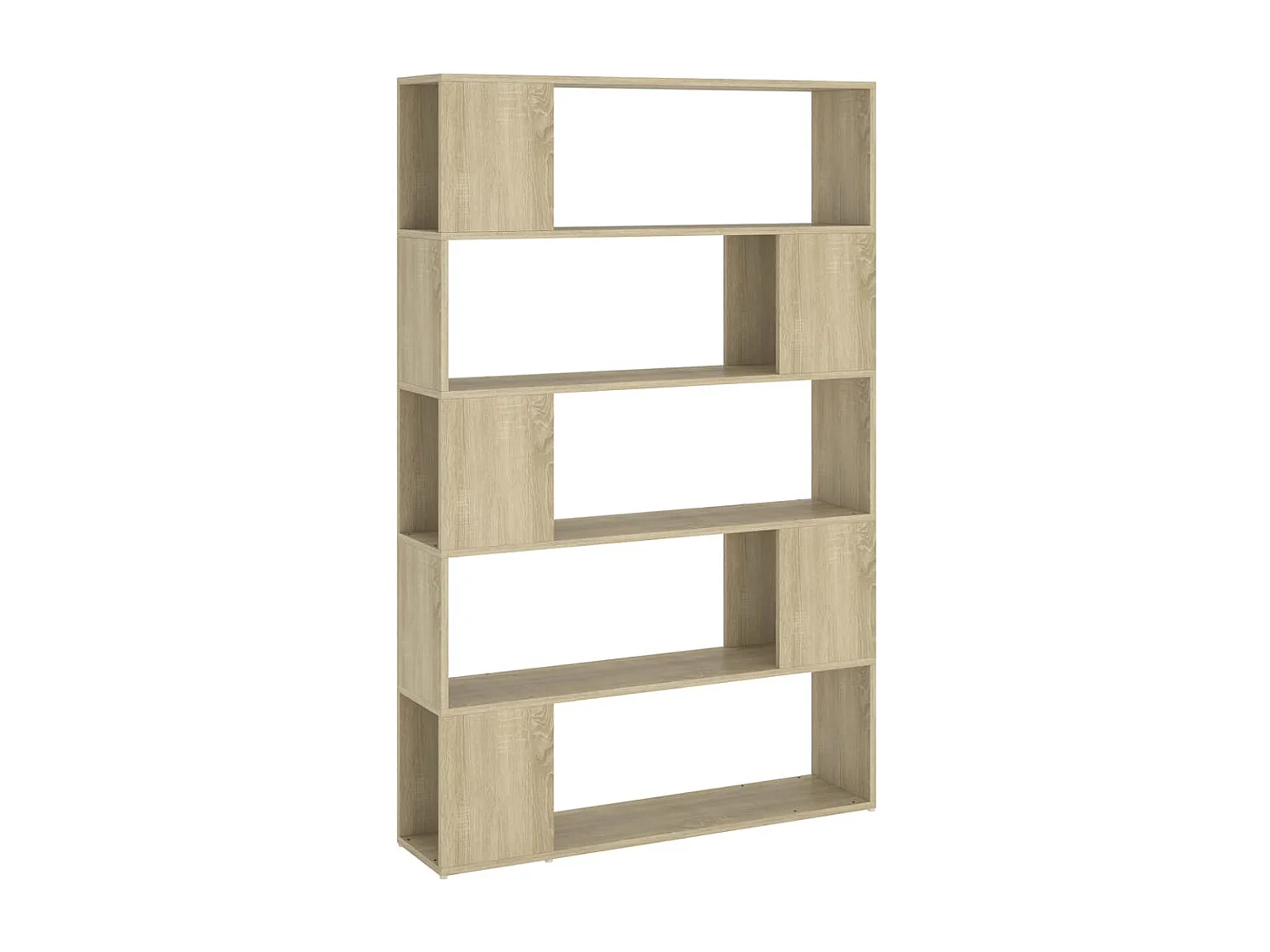 Libreria | Scaffale | Mobile di stoccaggio Divisorio Rovere Sonoma 100x24x155 cm in Truciolato