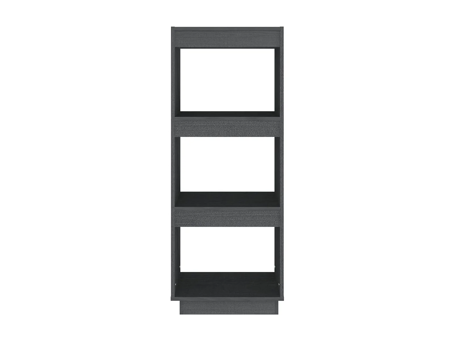 Bibliothèque | Etagère de rangement | Meuble de rangement gris 40x35x103 cm pin massif