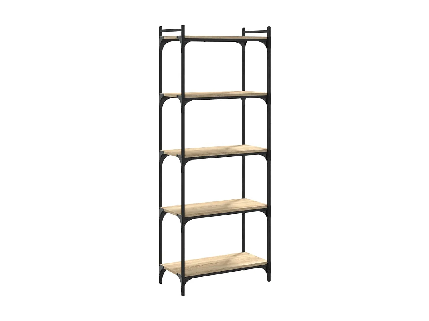 Libreria | Scaffale | Mobile di stoccaggio 5 Ripiani Rovere Sonoma 60x30x154 cm Legno Multistrato