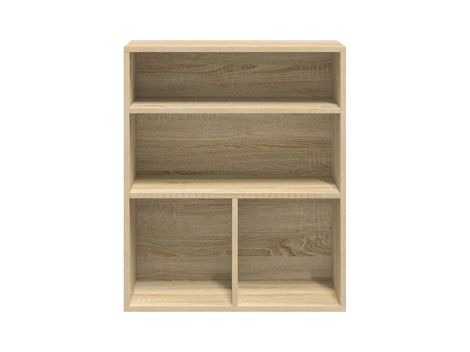 Bibliothèque | Etagère de rangement | Meuble de rangement chêne sonoma 60x30x71,5 cm bois d'ingénierie