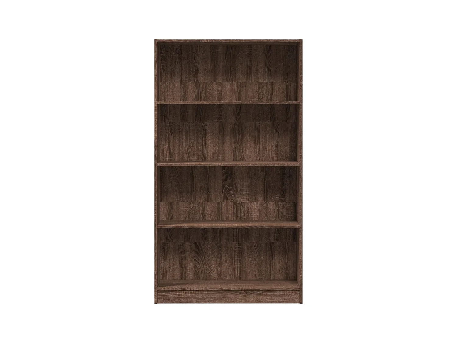 Bibliothèque | Etagère de rangement | Meuble de rangement chêne marron 80x24x143 cm bois d'ingénierie