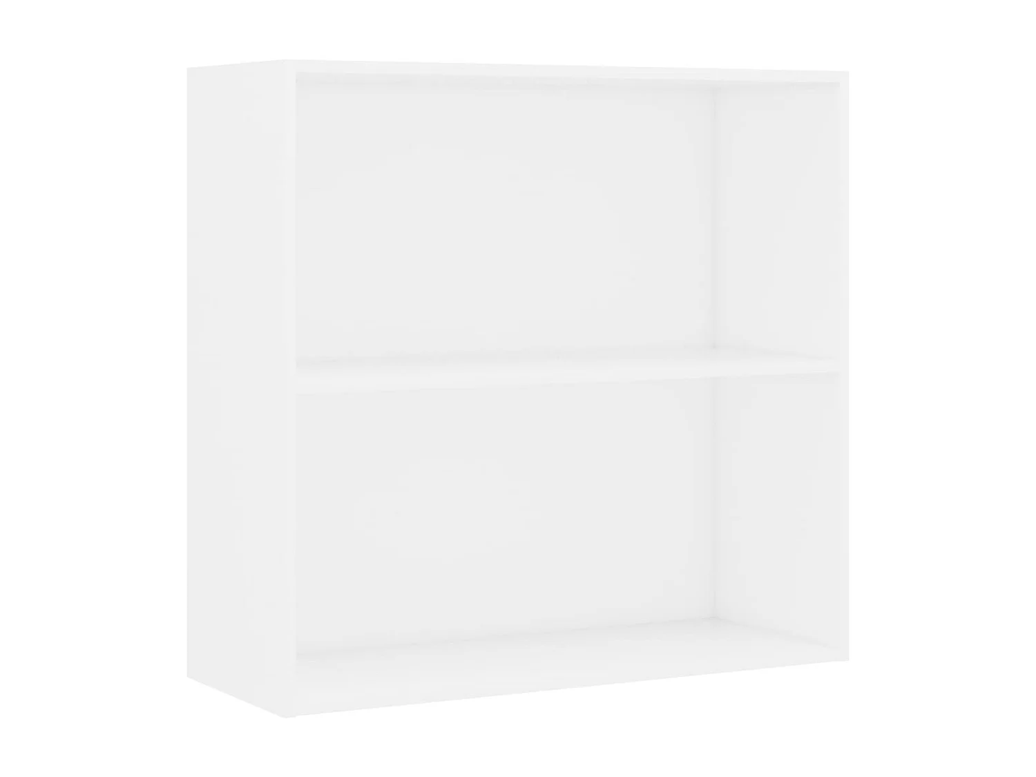 Bibliothèque | Etagère de rangement | Meuble de rangement blanc 80x30x76,5 cm bois d'ingénierie