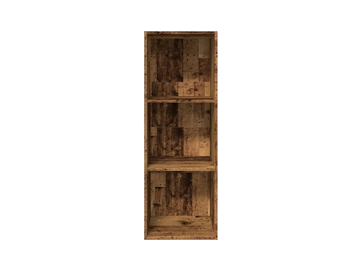 Bibliothèque | Etagère de rangement | Meuble de rangement vieux bois 40x30x114 cm bois d'ingénierie
