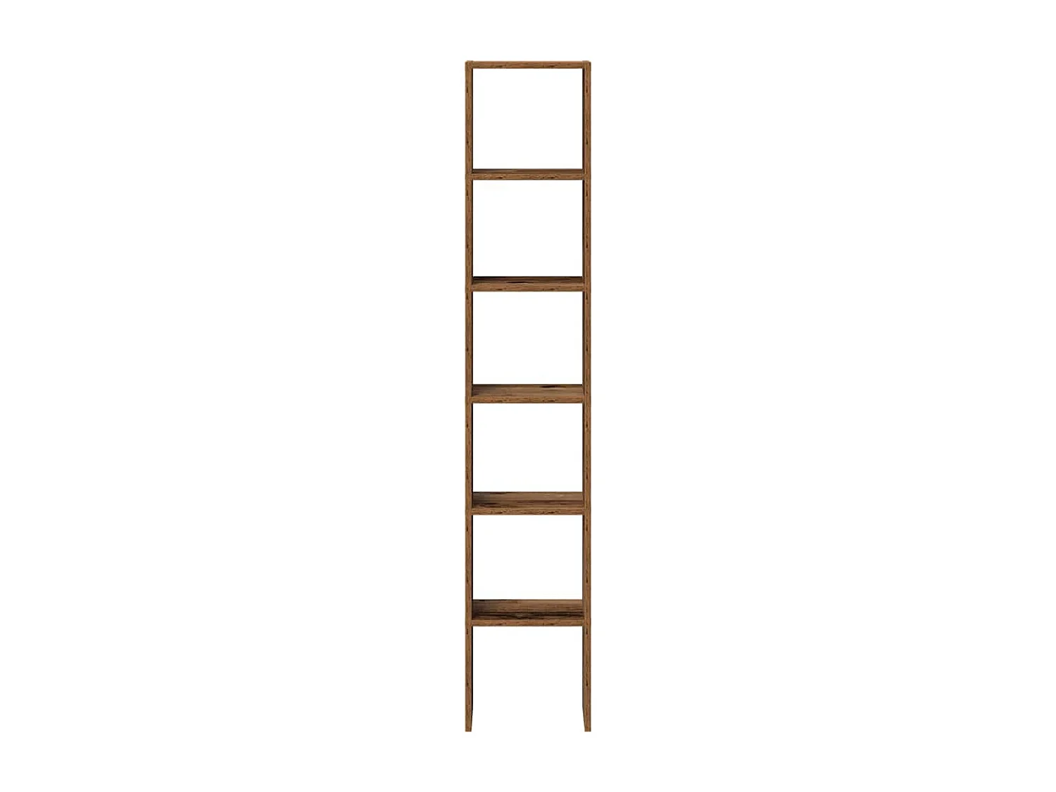 Armadi per libri | Scaffali libri | Mobili di stoccaggio 2 pz Impilabili Legno Antico 30x30x80 cm in Truciolato