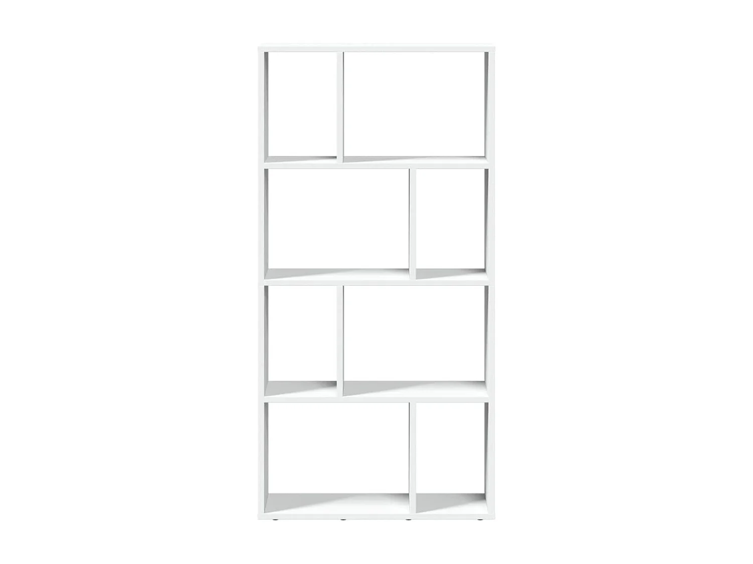 Bibliothèque | Etagère de rangement | Meuble de rangement blanc 60x20x120 cm bois d'ingénierie