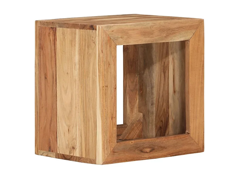 Tabouret 40x30x40 cm Bois d'acacia solide FR436011