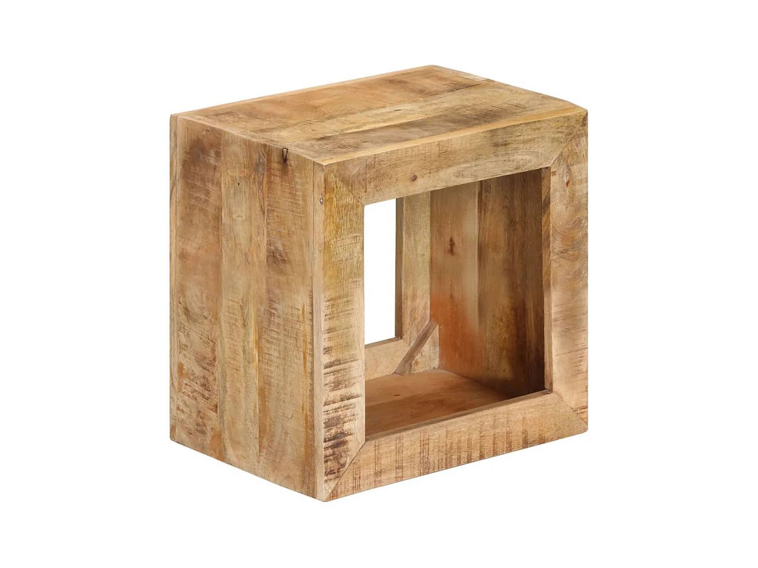 Tabouret 40x30x40 cm Bois de manguier solide FR170425