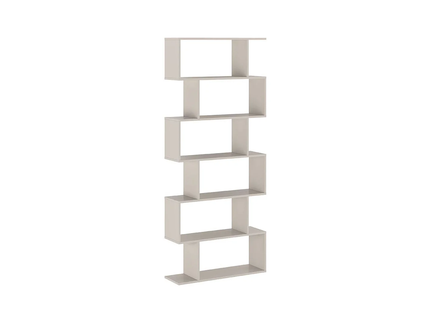 Estantería New Aura 6 niveles beige 191x80x24,6 cm
