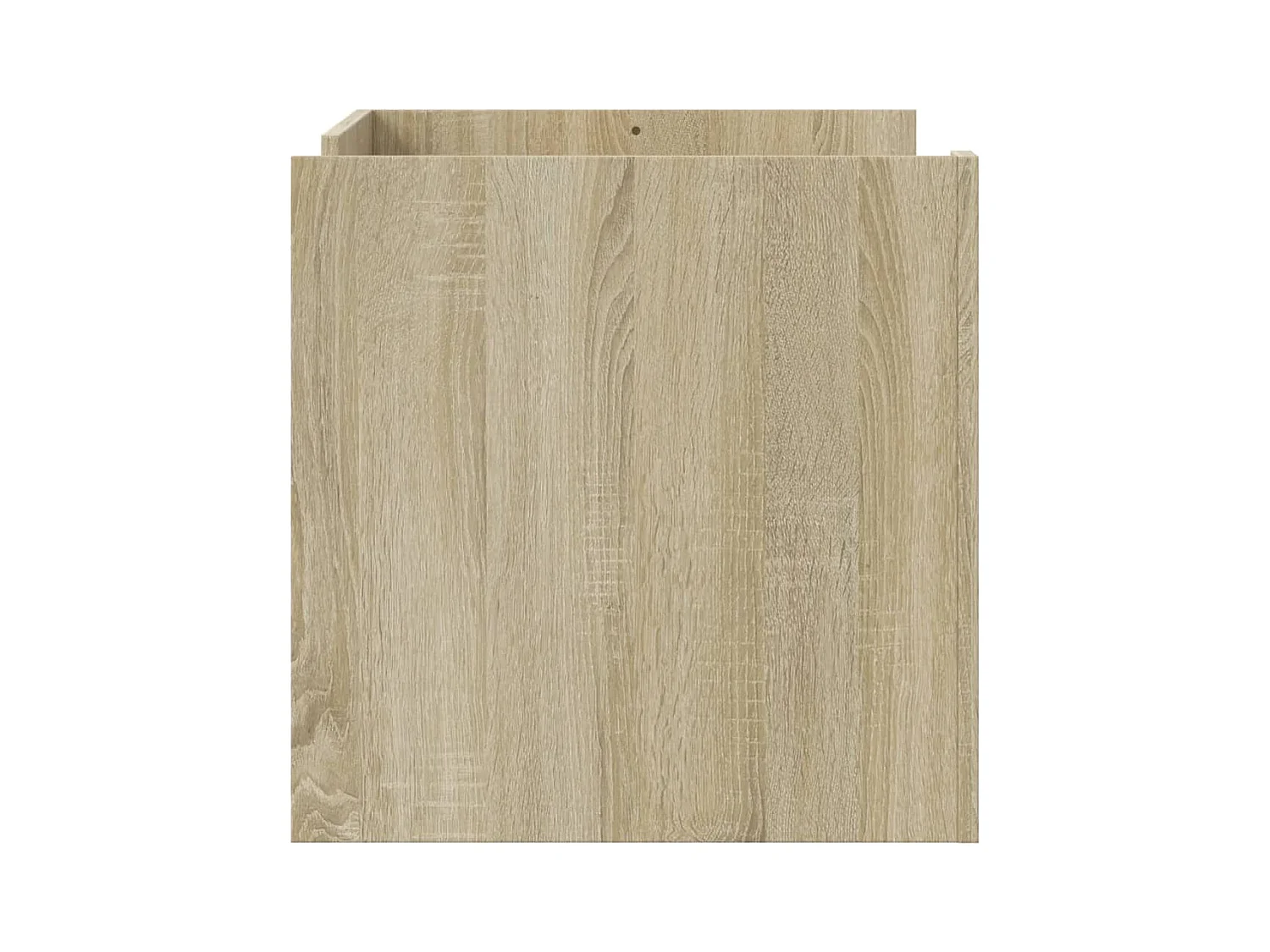 Mesa de centro madera de ingeniería roble Sonoma 80x50x50 cm ES129502