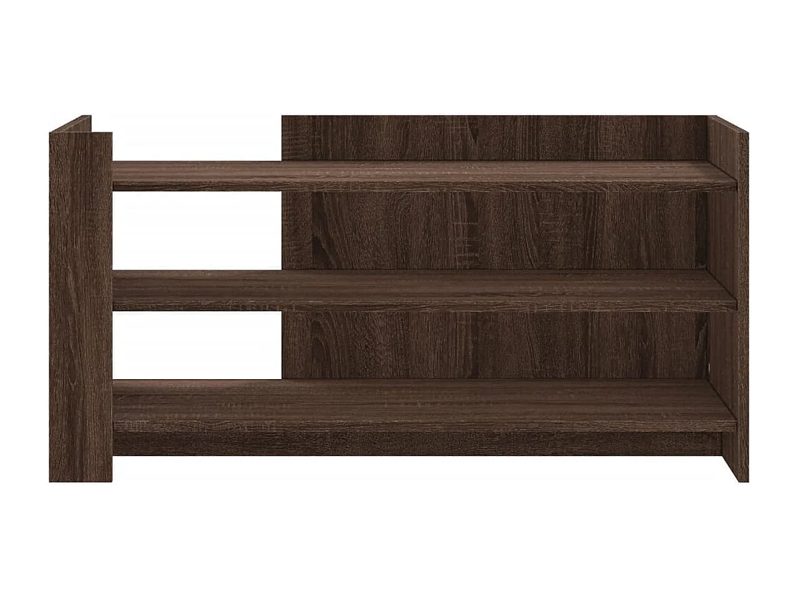 Mesa de centro madera de ingeniería marrón roble 100x50x50 cm ES639574