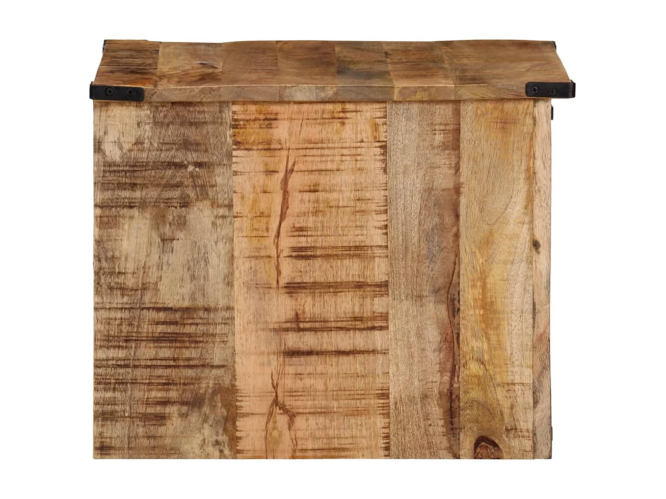 Table basse avec tiroirs 50x50x40 cm bois de manguier massif FR487321