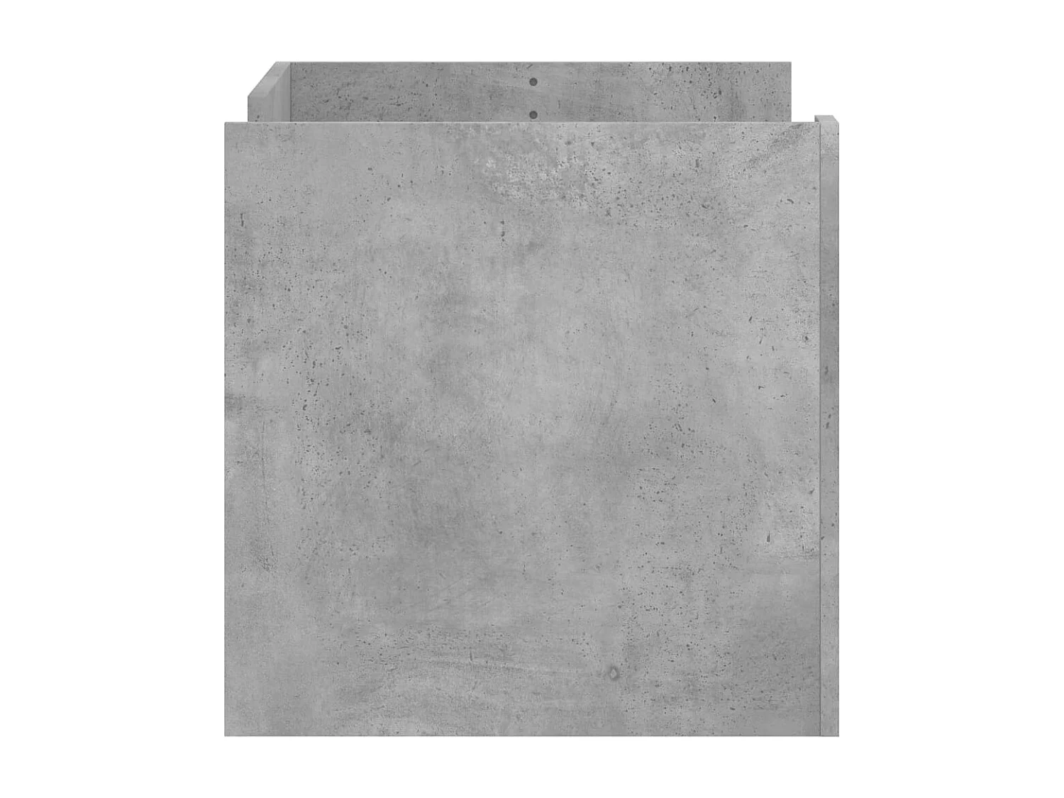 Mesa de centro madera de ingeniería gris hormigón 80x50x50 cm ES663940