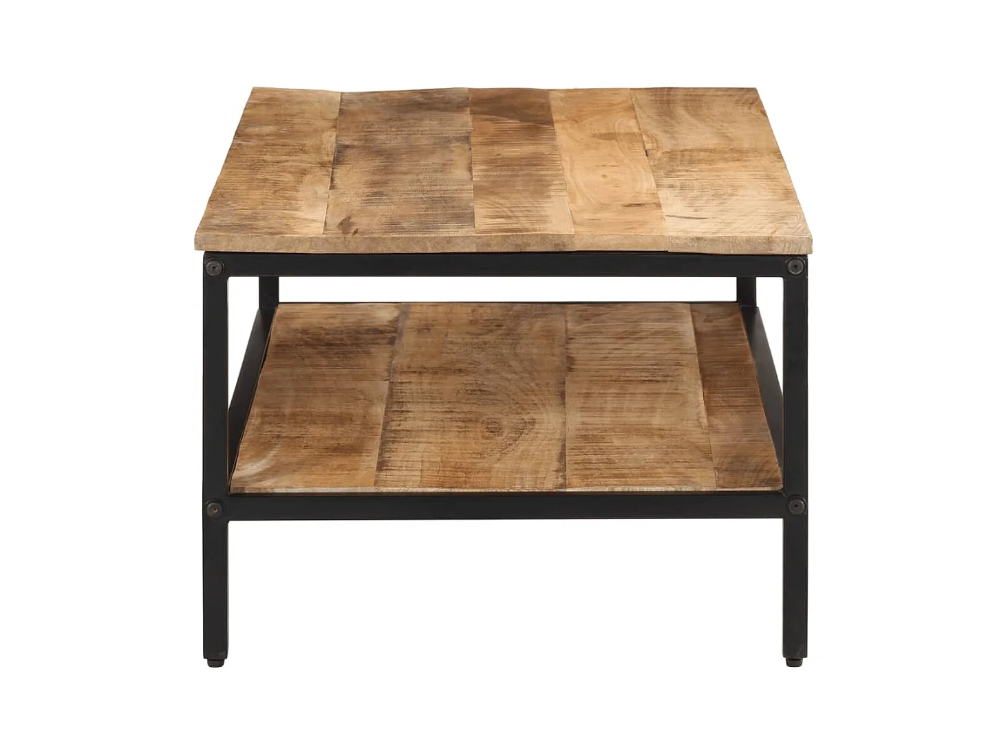 Mesa de centro 100x50x35 cm madeira de mangueira áspera maciça PT768785