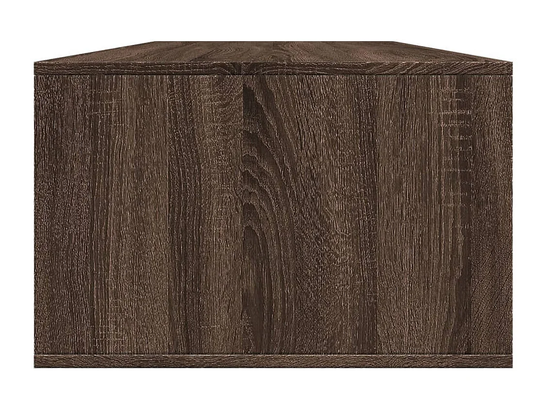 Mesa de centro madera ingeniería marrón roble 102x55x35 cm ES861201