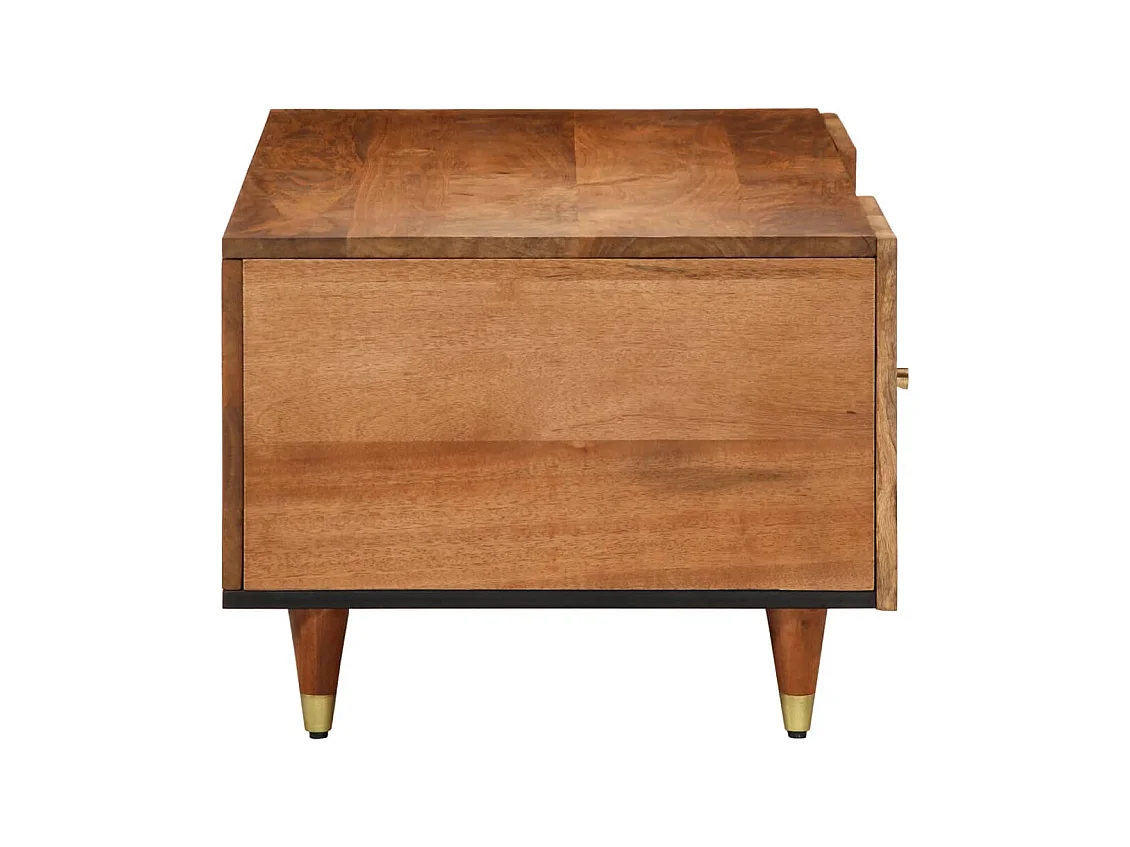 Table basse 100x54x40 cm bois de manguier massif FR928990