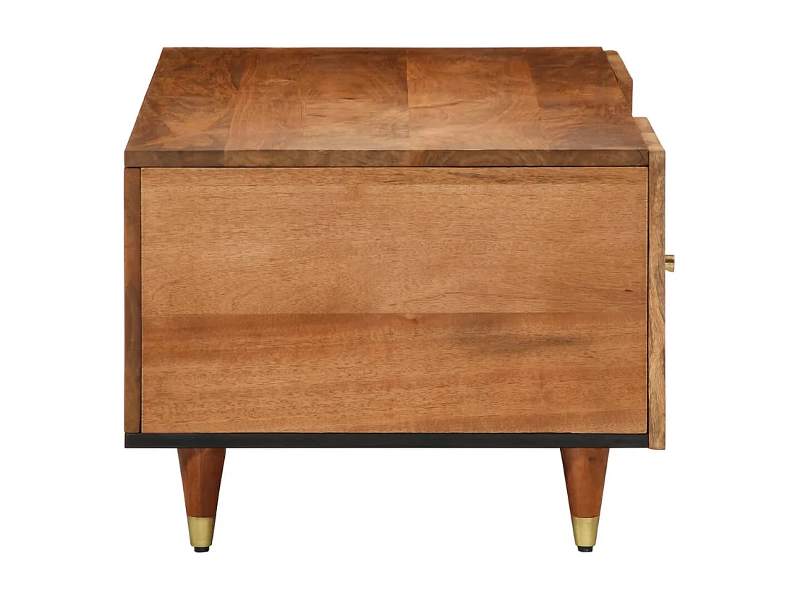 Table basse 100x54x40 cm bois de manguier massif FR928990