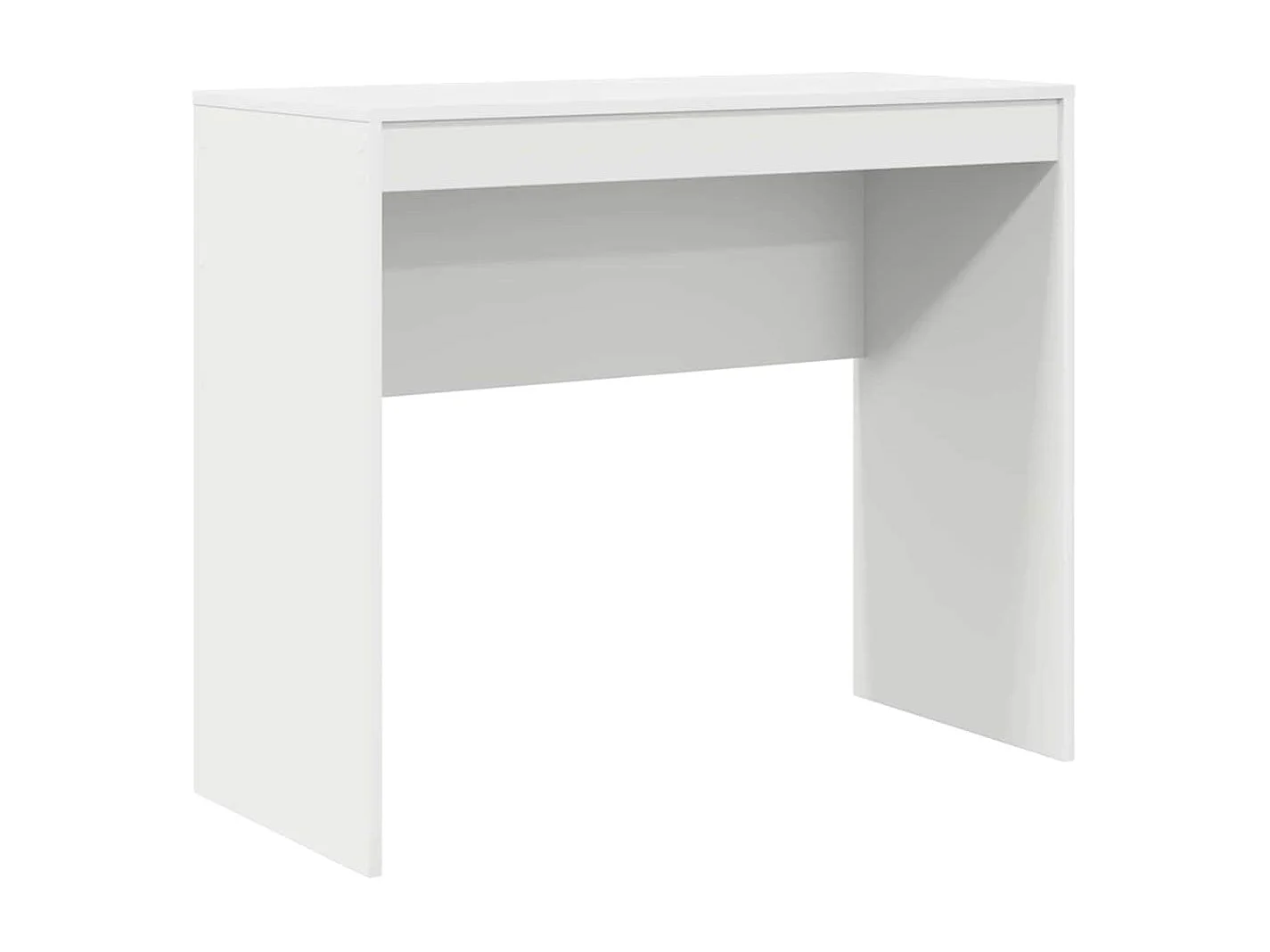 Bureau avec tiroir 2 pcs Blanc