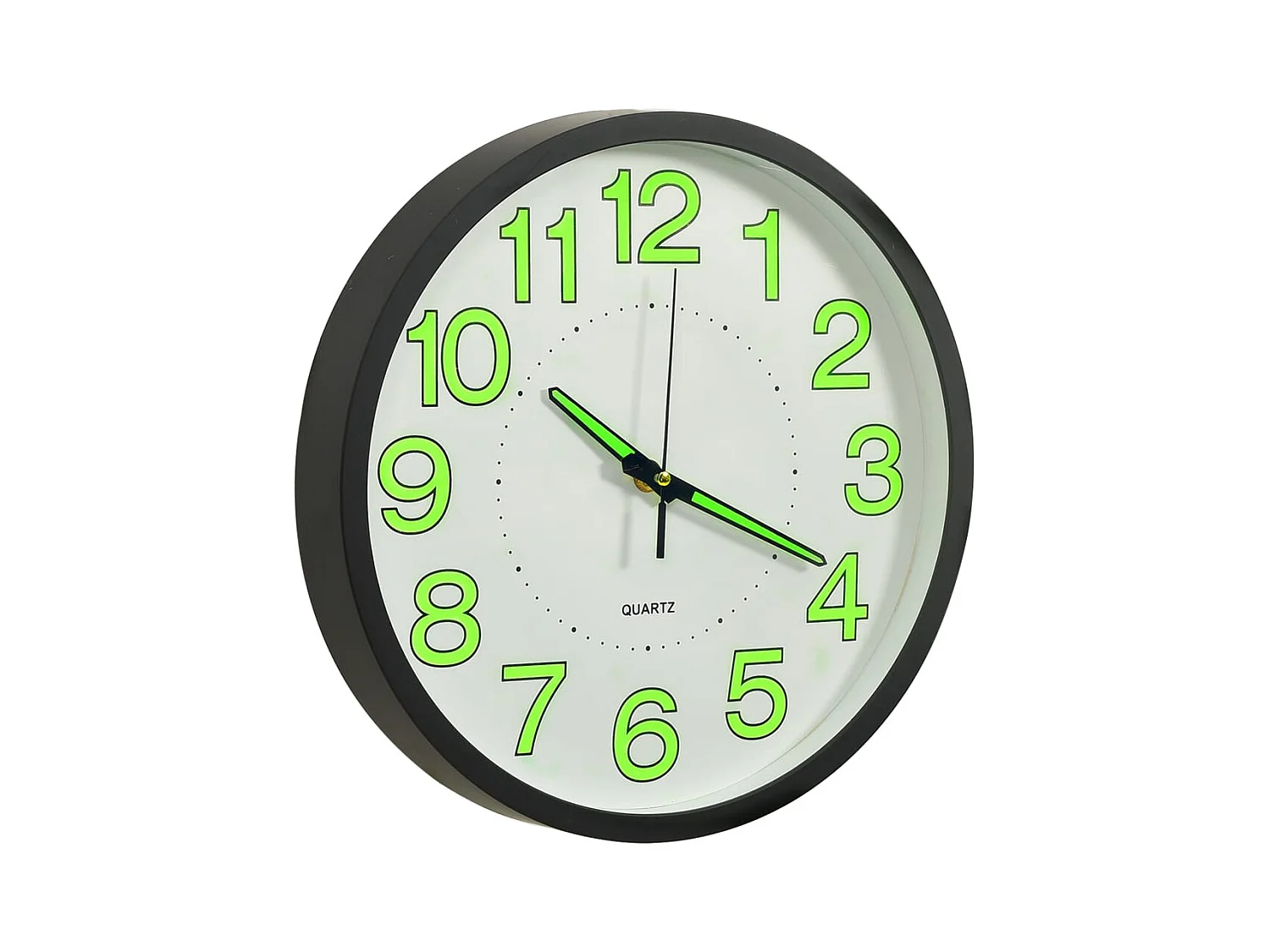 Horloge murale lumineuse Noir 30 cm FR219138