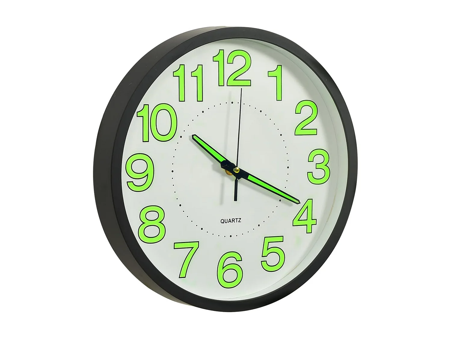Horloge murale lumineuse Noir 30 cm FR219138