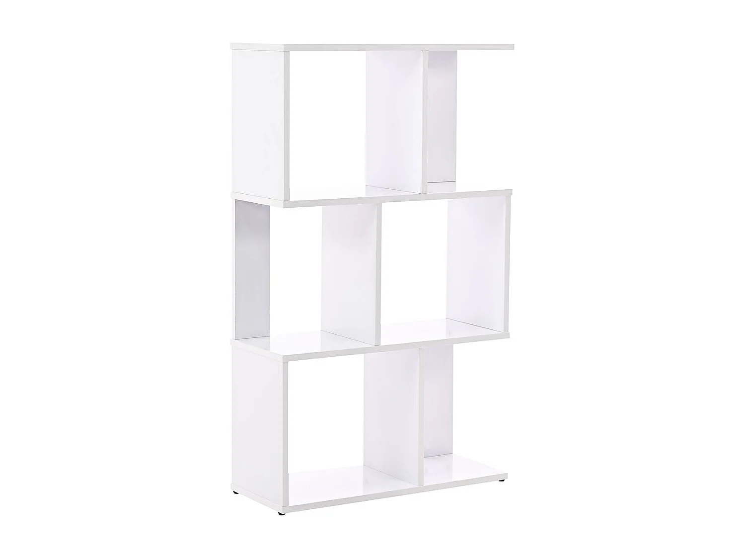 Estantería Desigual Basik Line 3 niveles blanco 101x60x24 cm