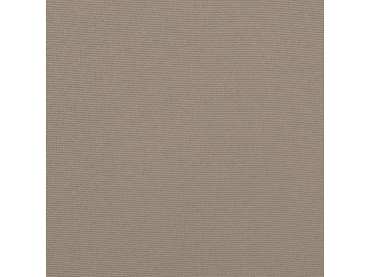 Pack de 2 cojines para silla con respaldo alto taupé 70x50x50 cm