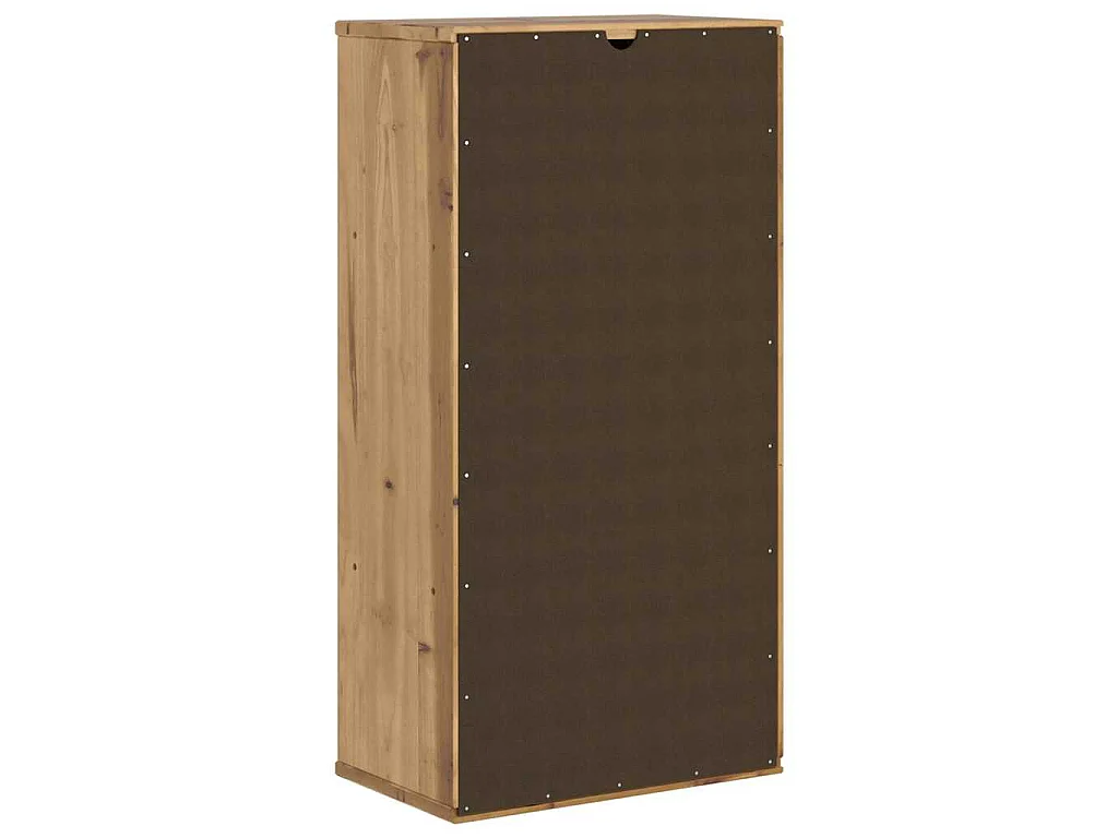 Bijzetkast ODDA 40x24x79 cm massief grenenhout