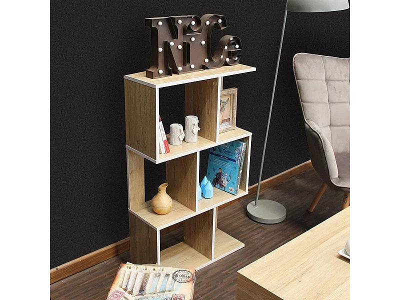 Estantería Desigual Basik Line 3 niveles cambria 101x60x24 cm