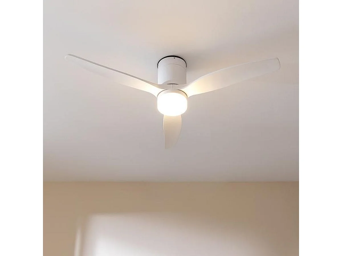 Ventilador de techo Cecotec EnergySilence Aero 5600 Classic 40W 3 aspas 6 velocidades blanco Ø132 cm