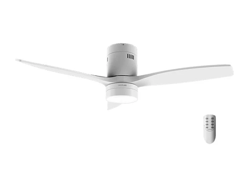 Ventilador de techo Cecotec EnergySilence Aero 5600 Classic 40W 3 aspas 6 velocidades blanco Ø132 cm