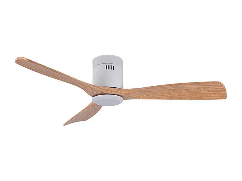 Ventilador de techo Siroco Off Bel Air 3 aspas blanco/haya Ø130 cm